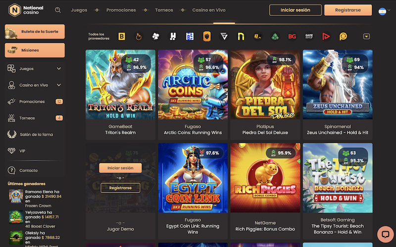 National Casino juego